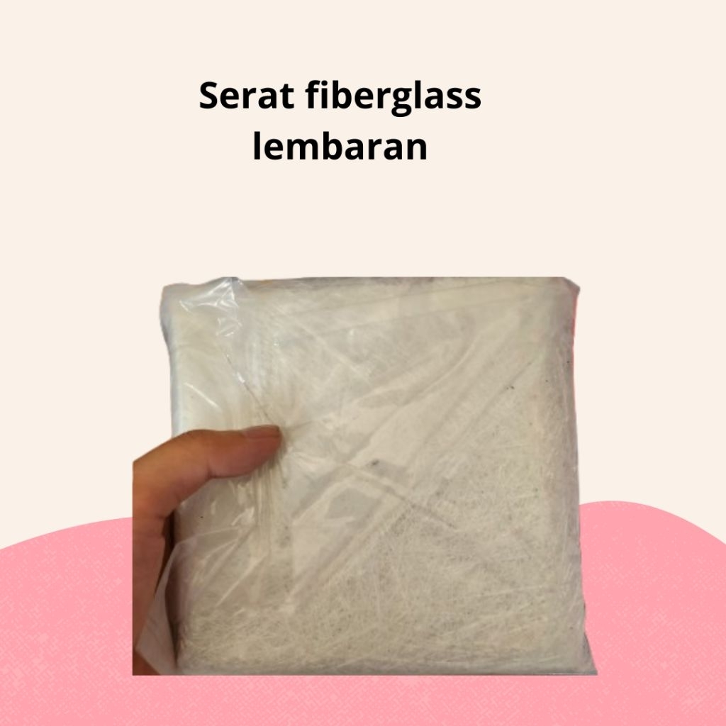 Serat fiberglass lembaran