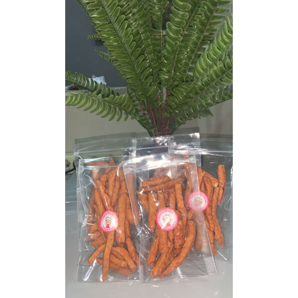 

Basreng pedas daun jeruk