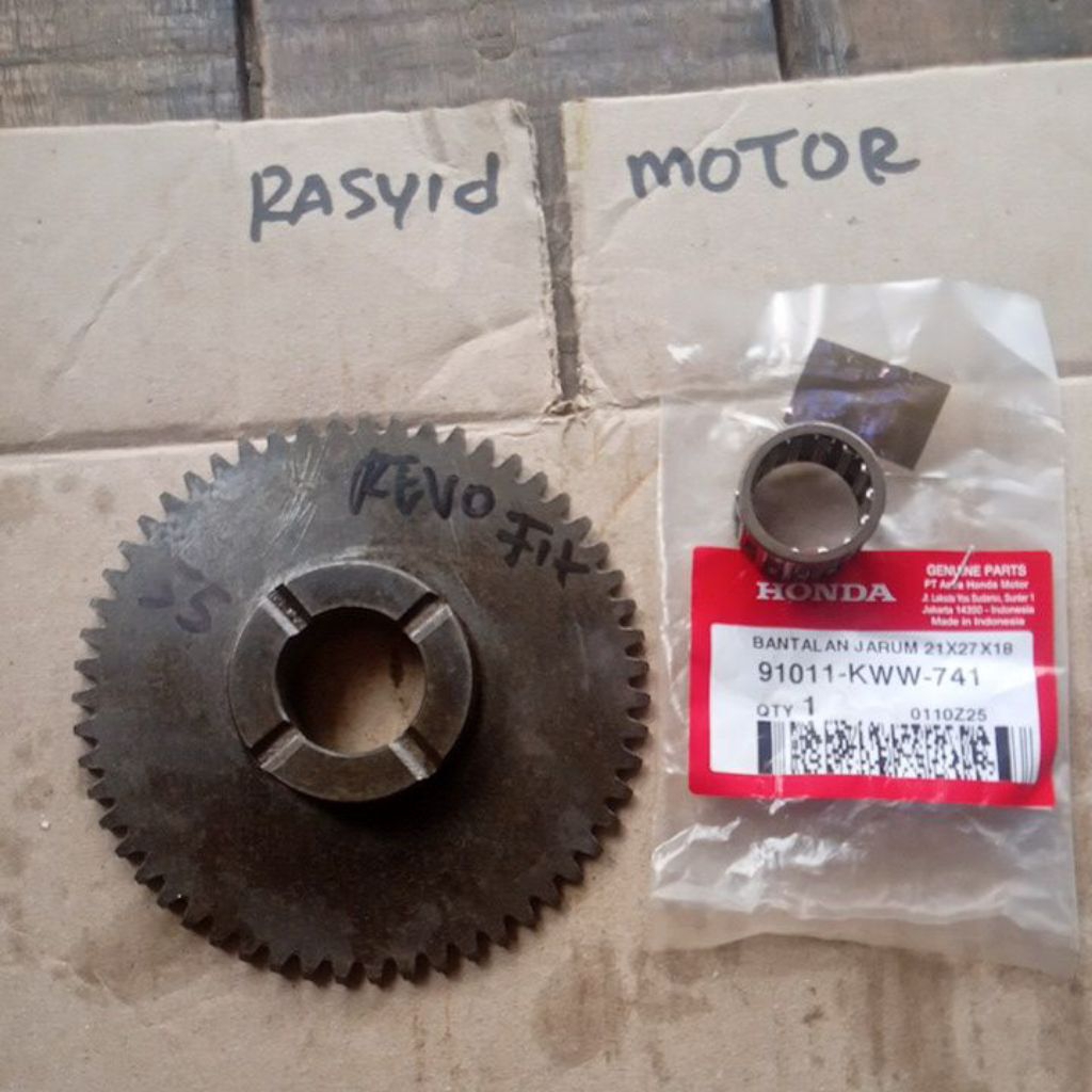 gear comp stater driven 55T. gear stater Revo fit injeksi.