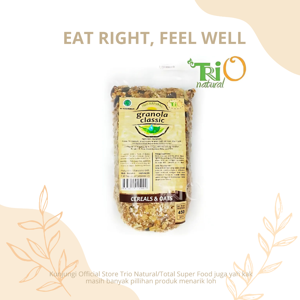 

TRIO NATURAL Granola Classic