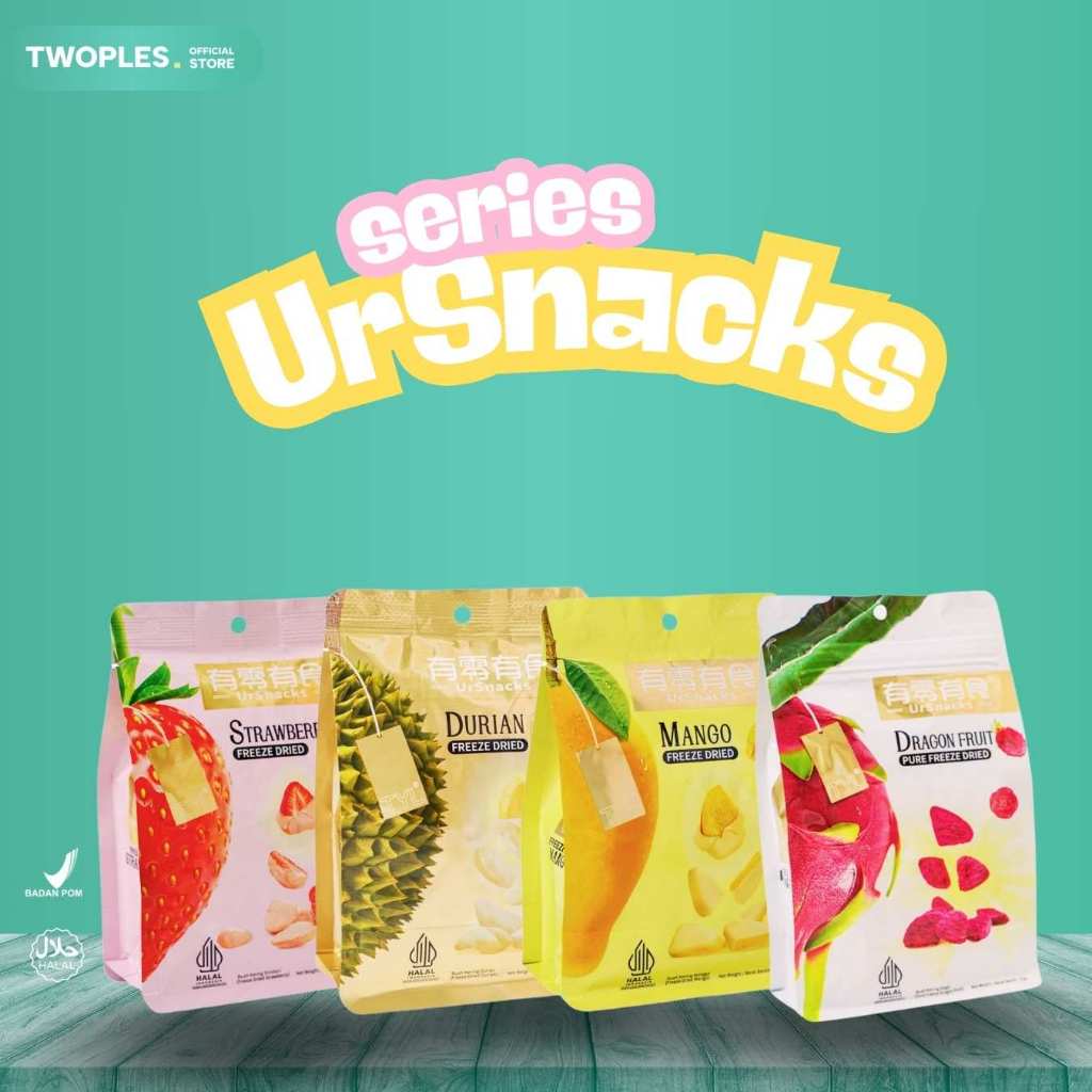

UrSnacks Freeze Dried Cemilan Viral Snack Keripik Buah