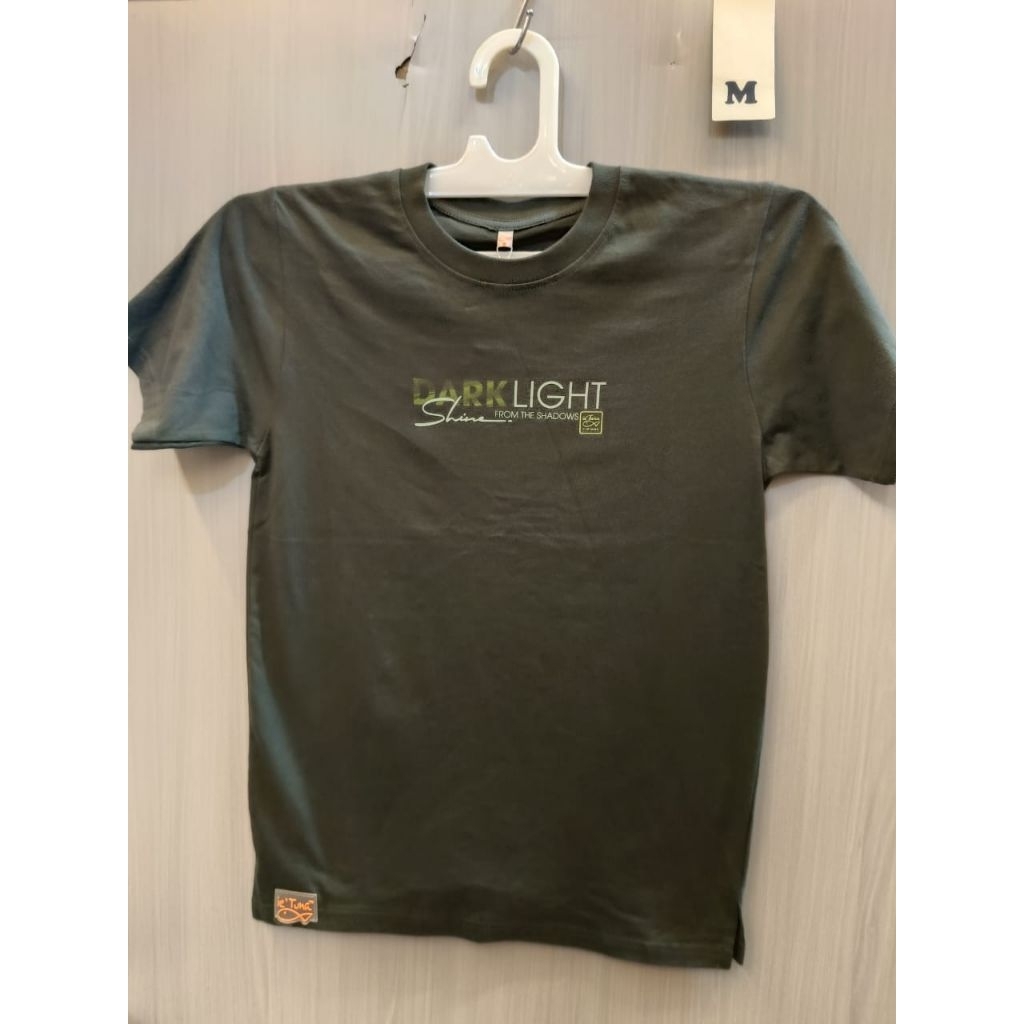 Kaos tshirt ietuna IE tuna tulisan simple lengan pendek original
