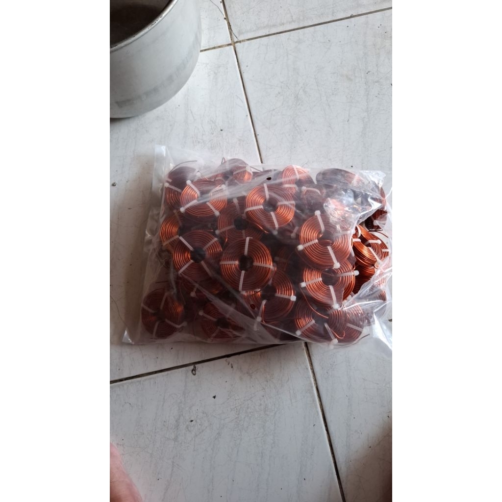 induktor,coil lilitan crossover pasif 0,47mh 1mm