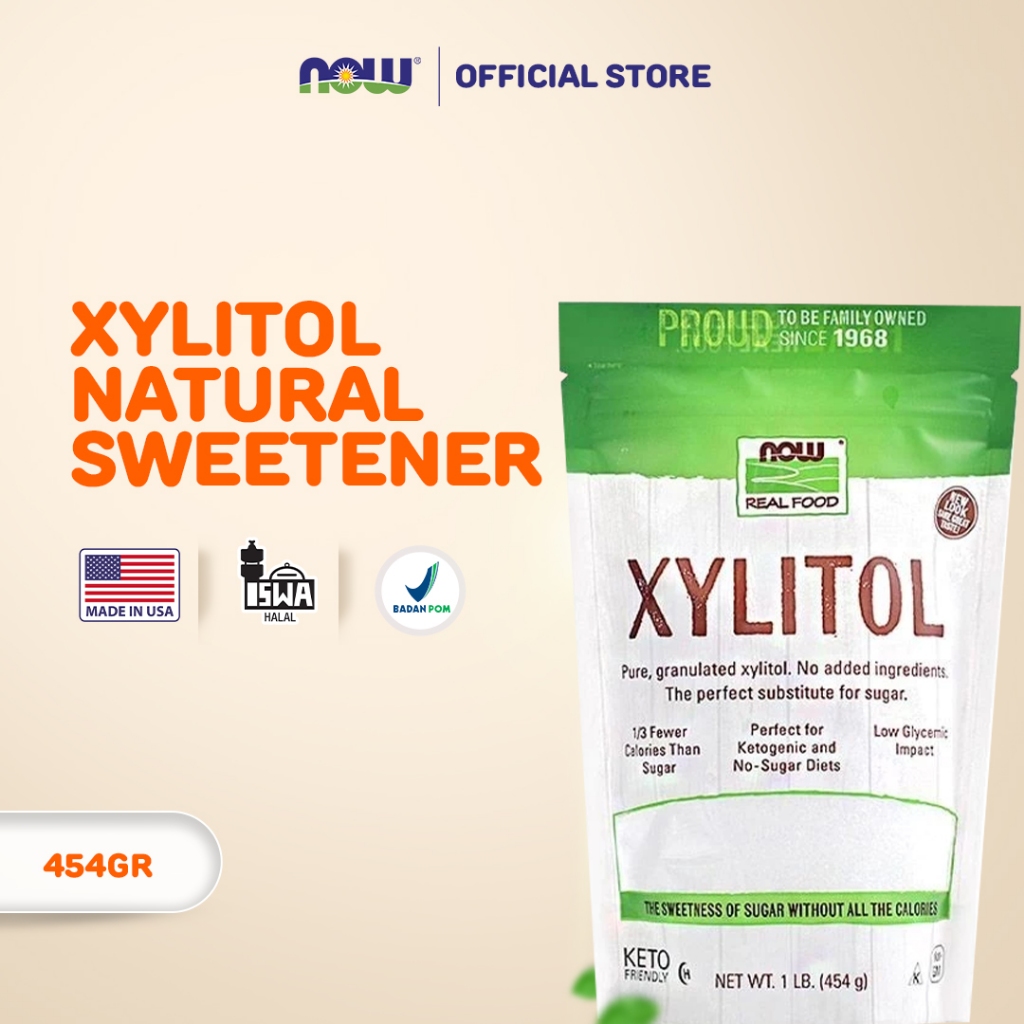 

Now Foods - Xylitol 454 Gr Natural Sweetener