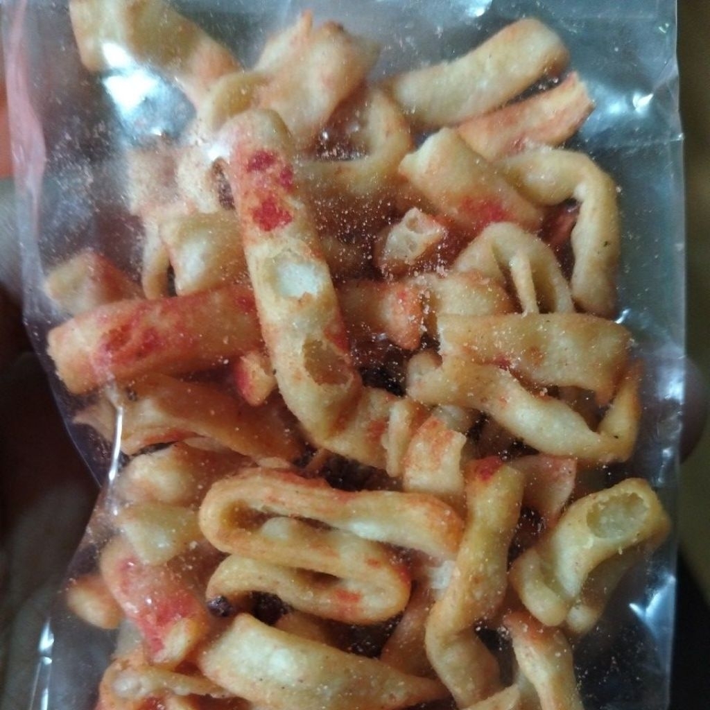 

stik pangsit 250g pedas guriih krispi murah