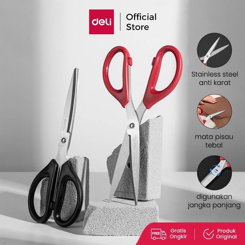 

Deli Gunting yang dilapisi anti karat kualitas tahan lama 210mm E6010