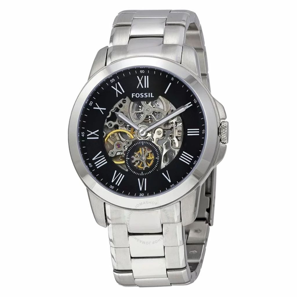 Jam Tangan Pria ME3055 Automatic Black Dial Stainless Steel