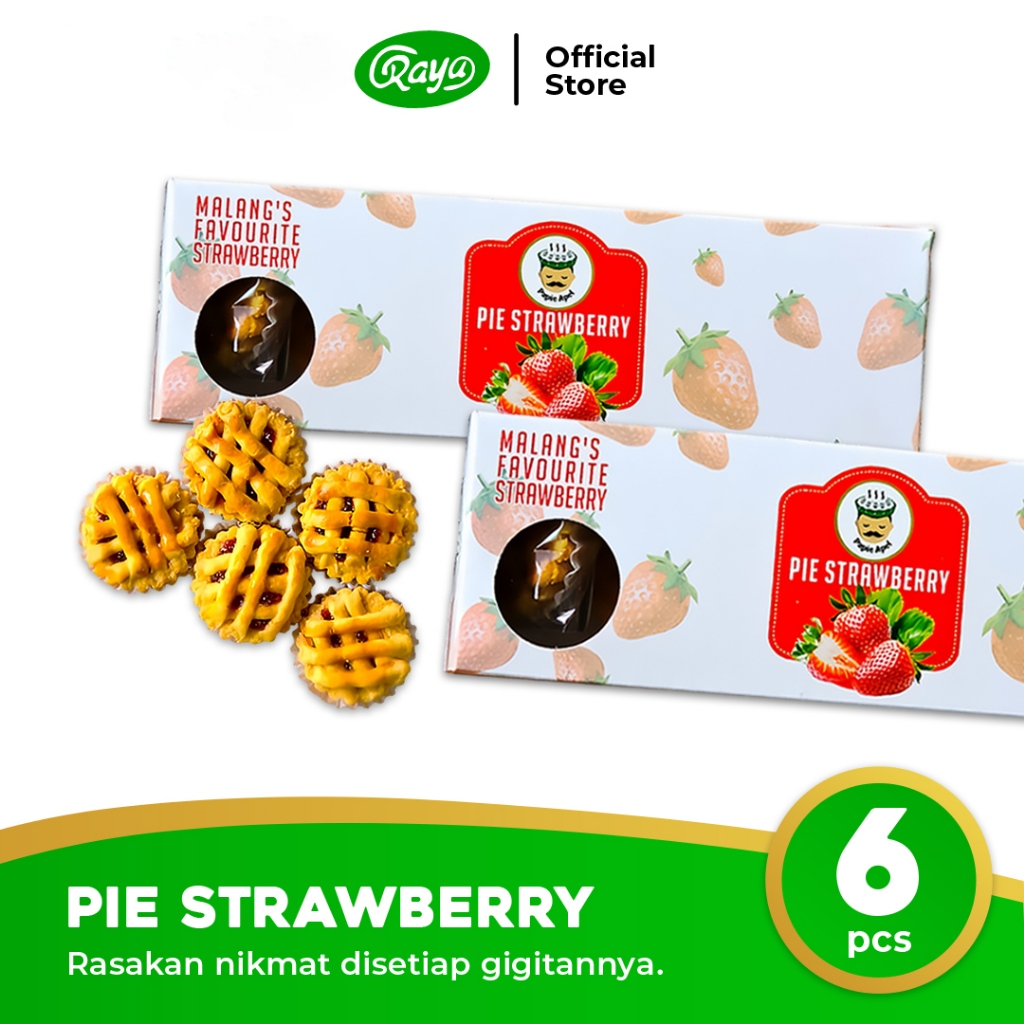 

Papie Strawberry Pie – Pai Stroberi Keranjang Isi 6 pcs | Bahan Premium | Kue Oleh-Oleh Khas Malang
