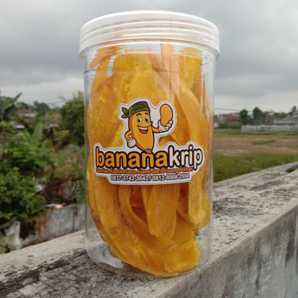 

Keripik Pisang Rasa Asin Gurih Toples 1000 ml – Camilan Renyah & Tidak Berminyak | Snack Sehat dari Pisang Nangka dan Pisang Kapas