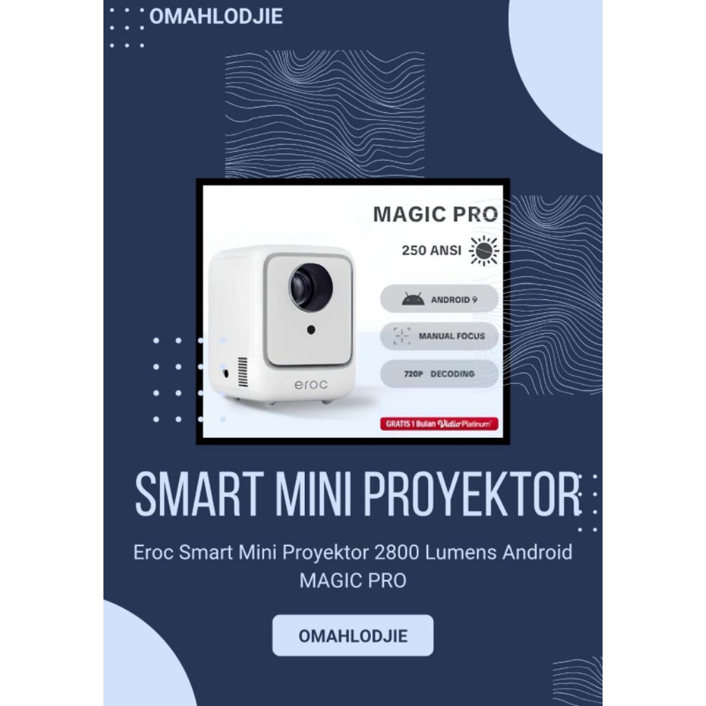 smart mini proyektor EROC