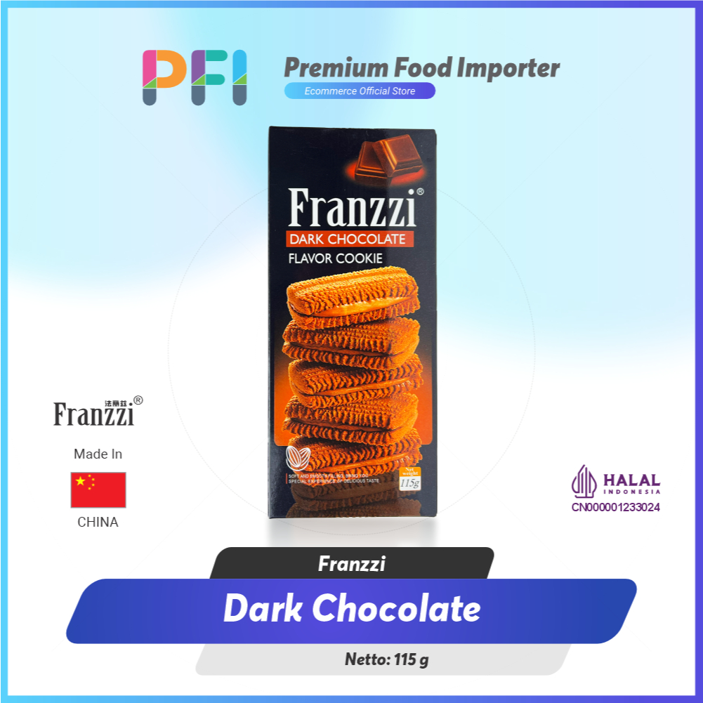 

Franzzi Rich Aroma Dark Chocolate Cookie 115gr Box