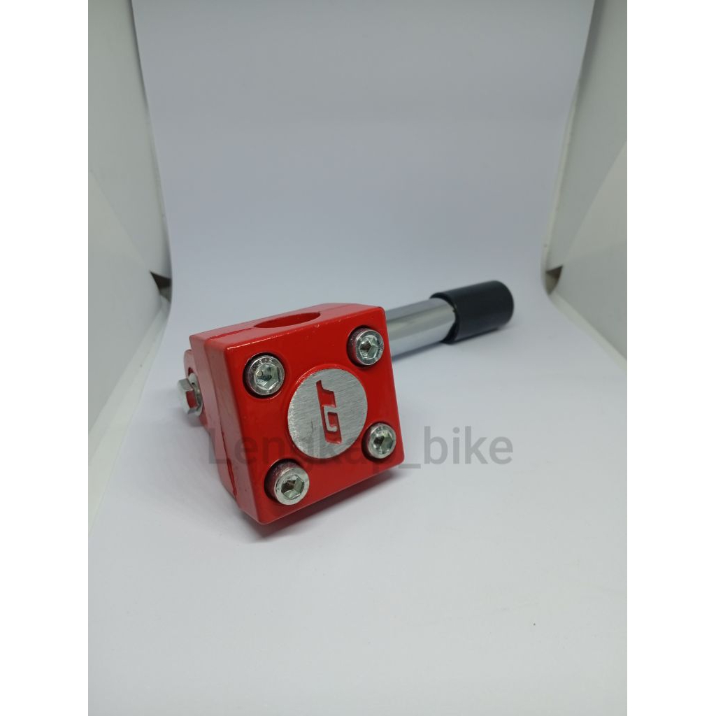 Stem Tiang Stang BMX 21.1 | Biru, Merah, Hitam