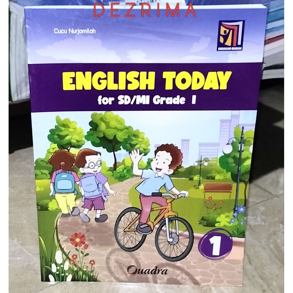 English Today Kelas 1 SD Kurikulum Merdeka - Quadra
