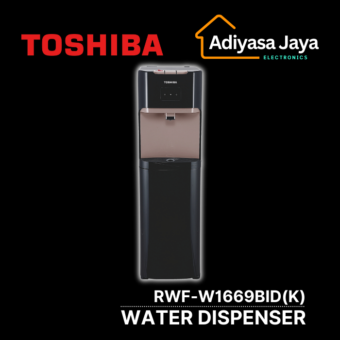 Water Dispenser RWF-W1669BID(K) (Toshiba) / Dispenser Air Galon Bawah
