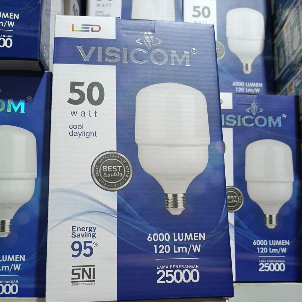 LED VISICOM 50WATT CAHAYA PUTIH