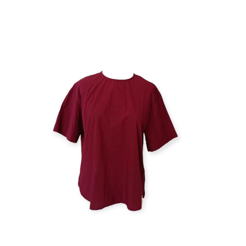Uniqlo Maroon Blouse