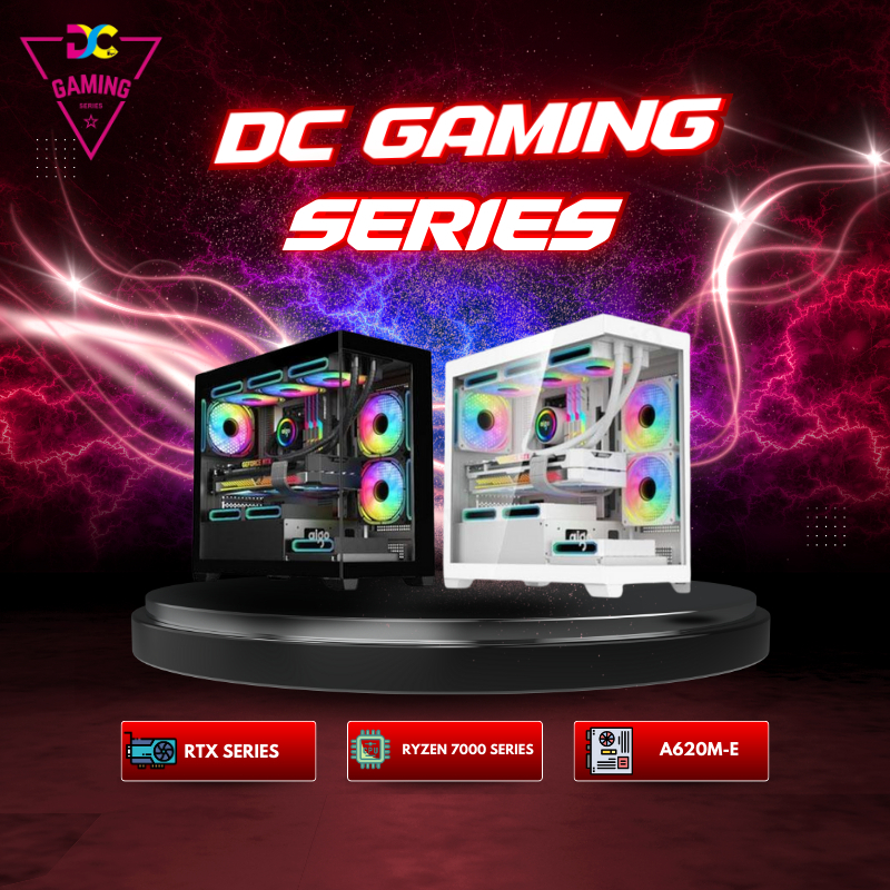 DC Gaming Series PC | Ryzen 5 7500F | RTX 3080 | 16GB | Rakitan Gaming PC | Dhafie Computer Ryzen PC