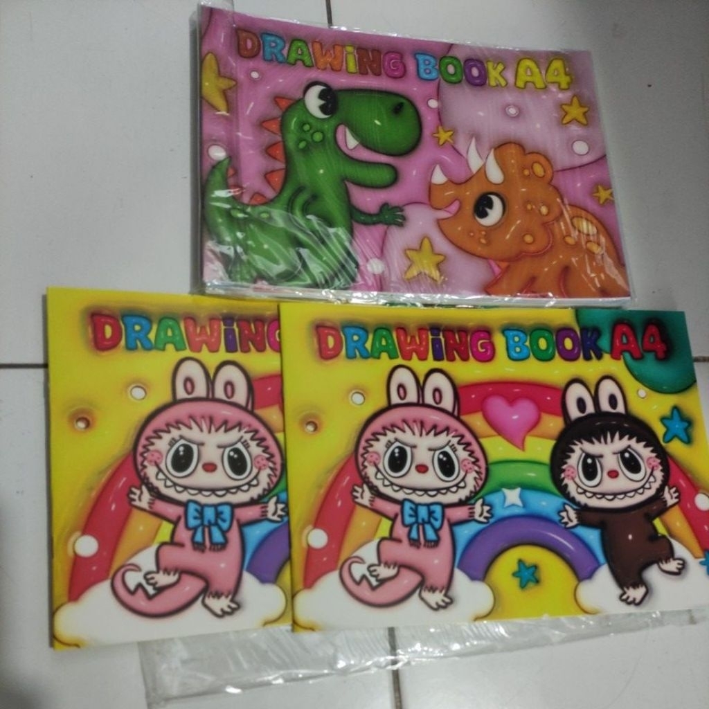 

Buku gambar A4 drawing book 6 lembar