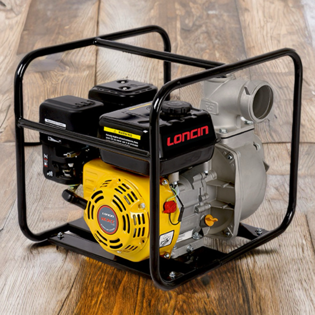 POMPA AIR IRIGASI / WATER PUMP GASOLINE LONCIN LC80ZB (3")