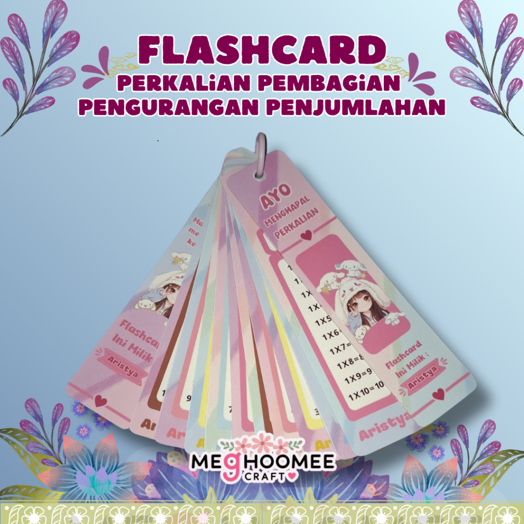 

CUSTOM NAMA FLASHCARD PERKALIAN PEMBAGIAN PENGURANGAN PENJUMLAHAN MATEMATIKA