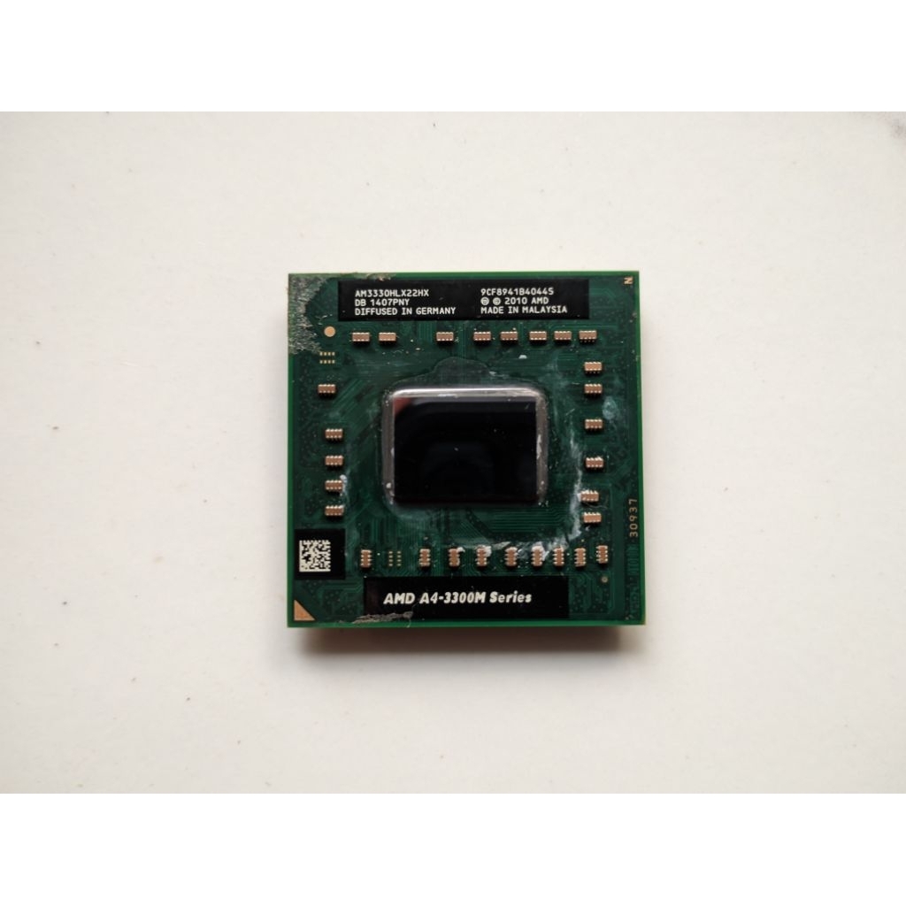 Processor Laptop AMD A4 3330MX Bekas