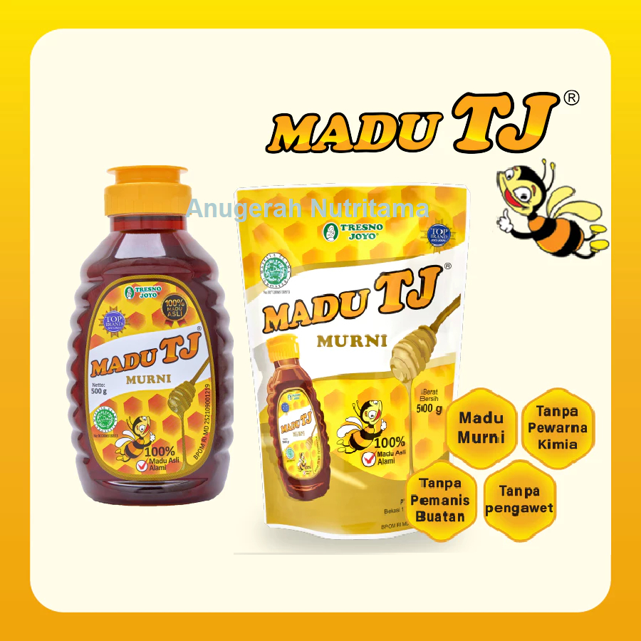 

Tresno Joyo Madu TJ Murni / Super / Jahe Merah Mint 500gr