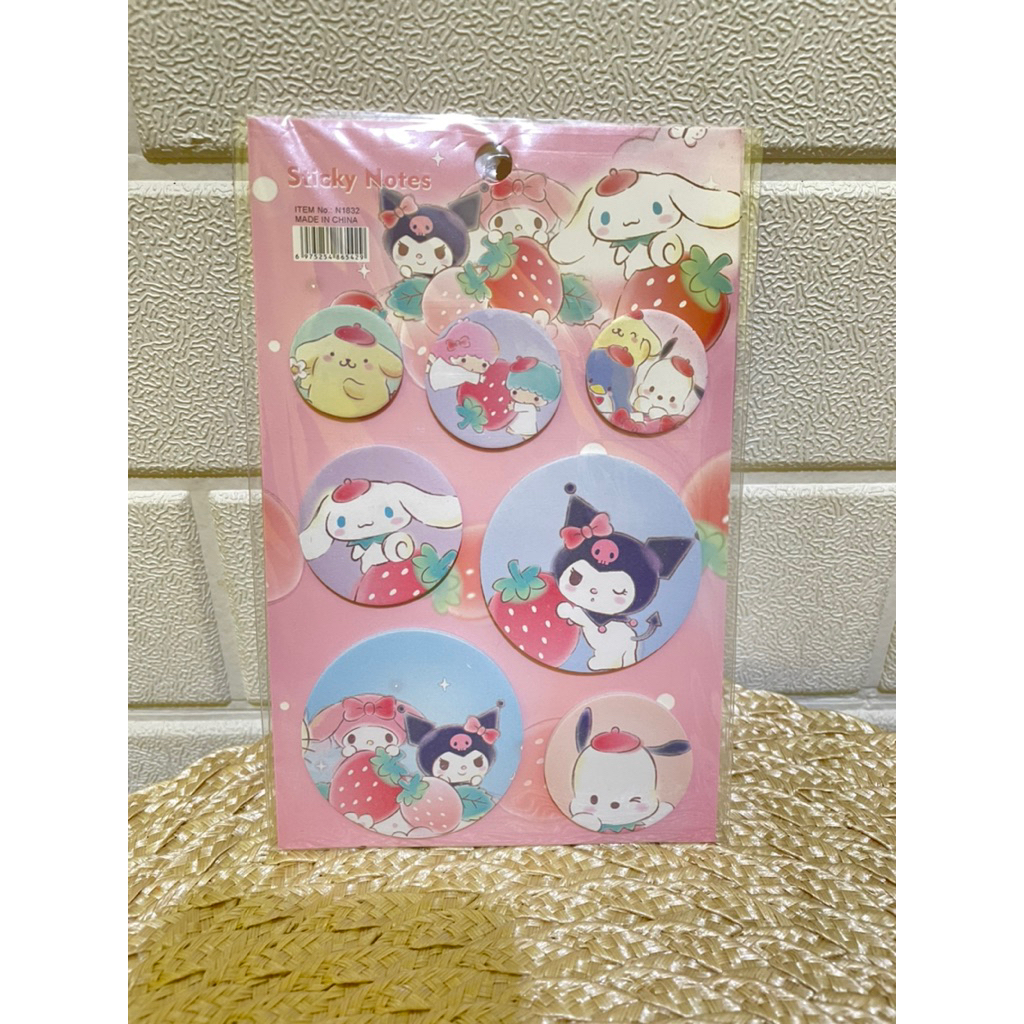 

Sticky Notes/Buku catatan motif Sanrio