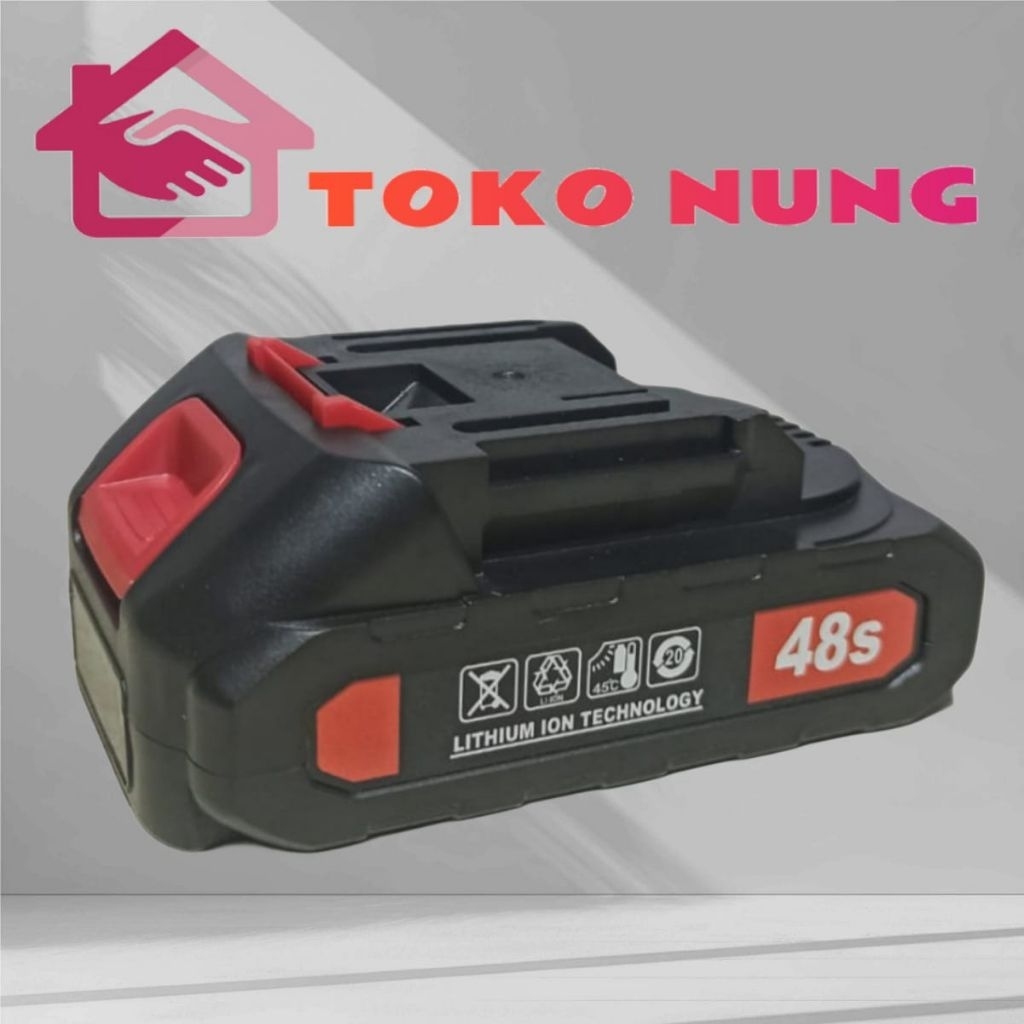 BATERAI BOR IMPACT WRENCH 48S SUNC TOOLS 5CELL BATRE BOR IMPACT WRENCH GERINDA SUNC TOOLS 48S