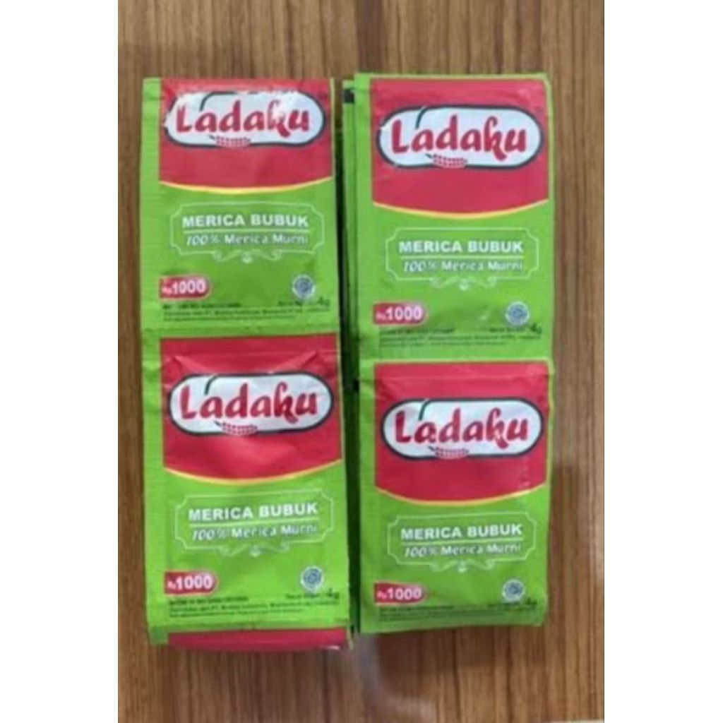 

Ladaku Merica Bubuk 100% Merica Murni (1 Renceng)/Desaku LADAKU Merica Lada Bubuk 2.5 gr White Pepper Powder PERRENTENG ADA 12SACHET