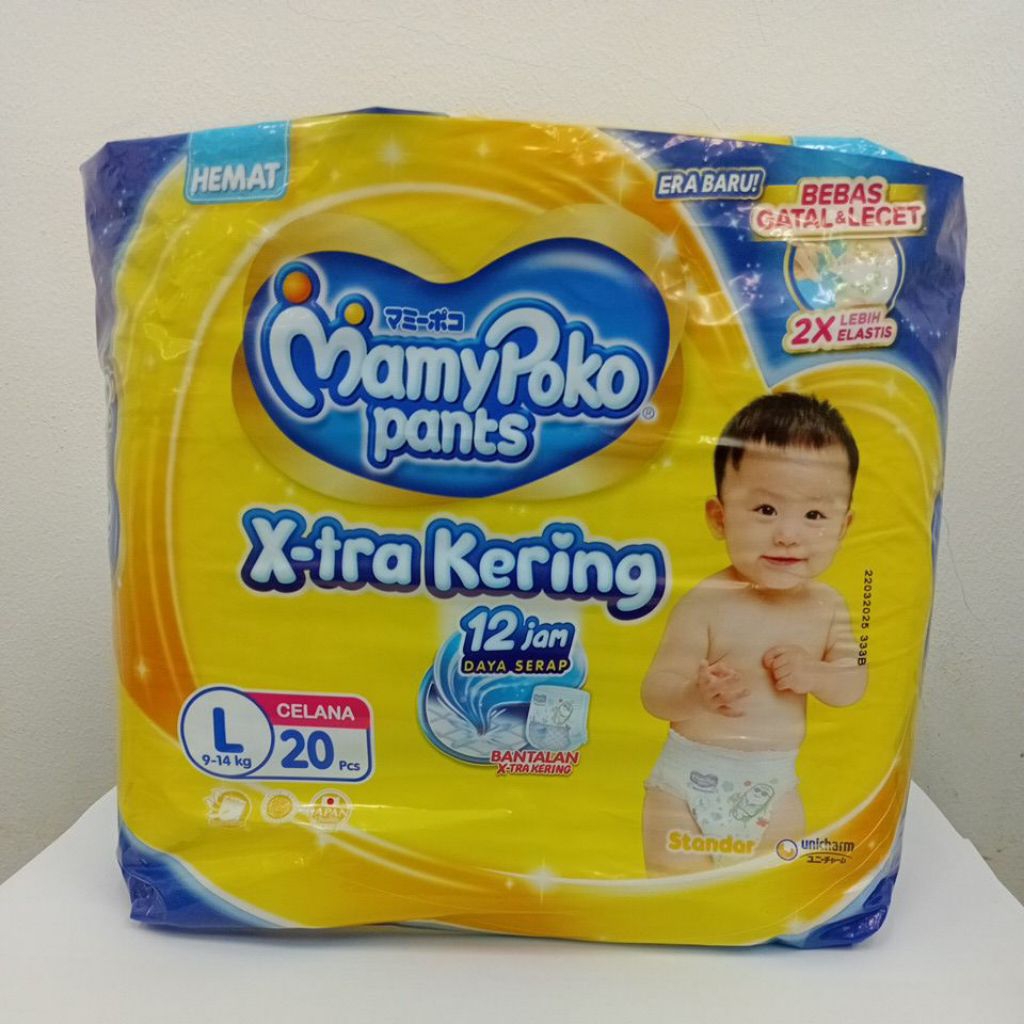 MAMYPOKO PANTS - PAMPERS X-TRA KERING L 20pcs
