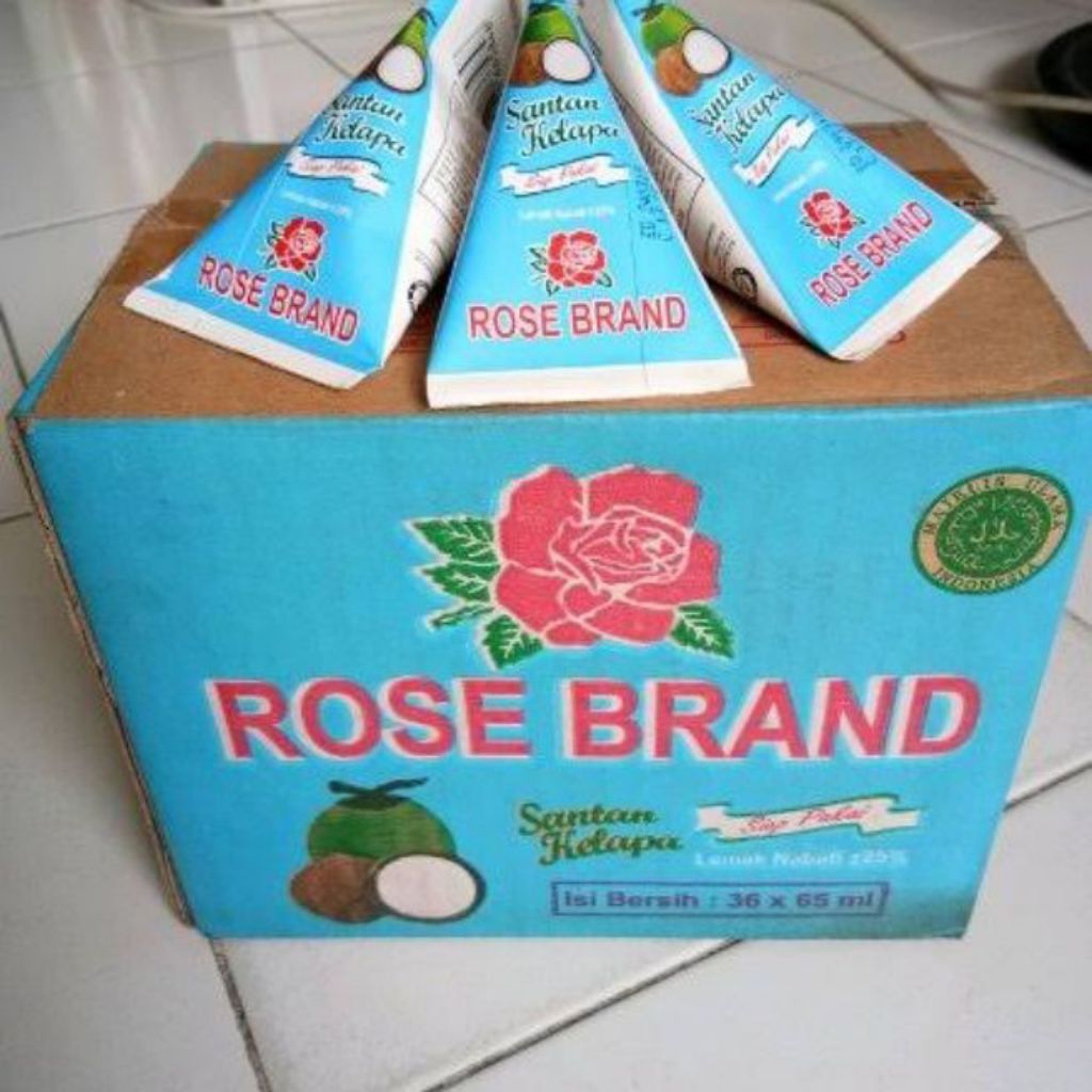 

Santan Rosebran 65ML isi 36pcs