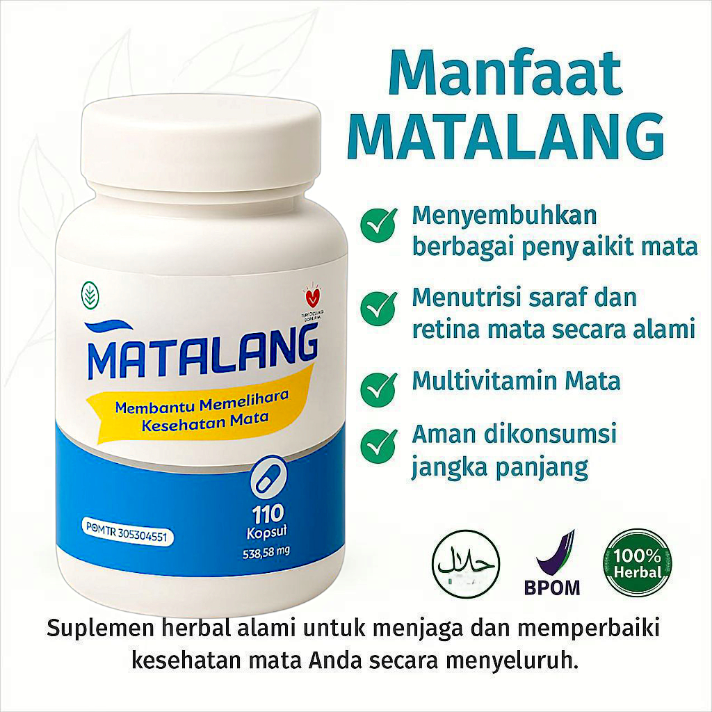 OBAT KAPSUL MATA MEMBERSIHKAN SELAPUT MATA/KATARAK,JAGA KESEHATAN RETINA MATA