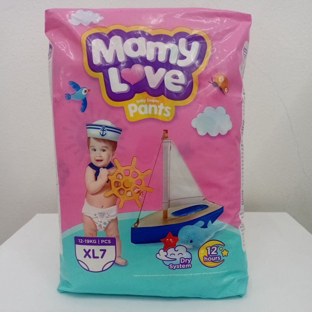 MAMY LOVE - PAMPERS PANTS BABY XL 7 pcs