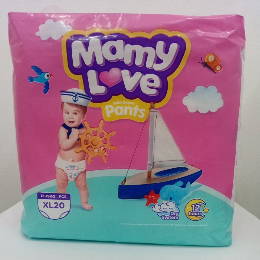 MAMY LOVE - PAMPERS PANTS BABY XL 20pcs