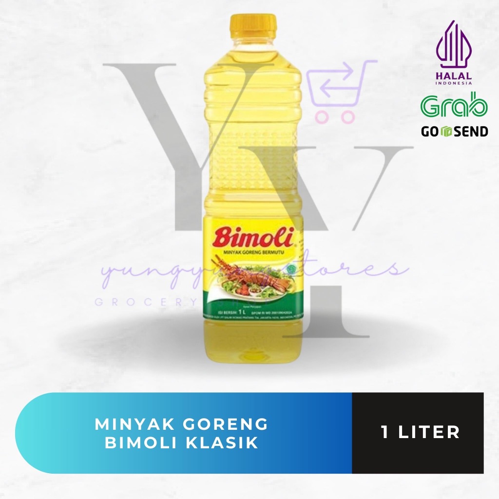 

[BOTOL] Minyak Goreng Bimoli Klasik Botol 1 Liter