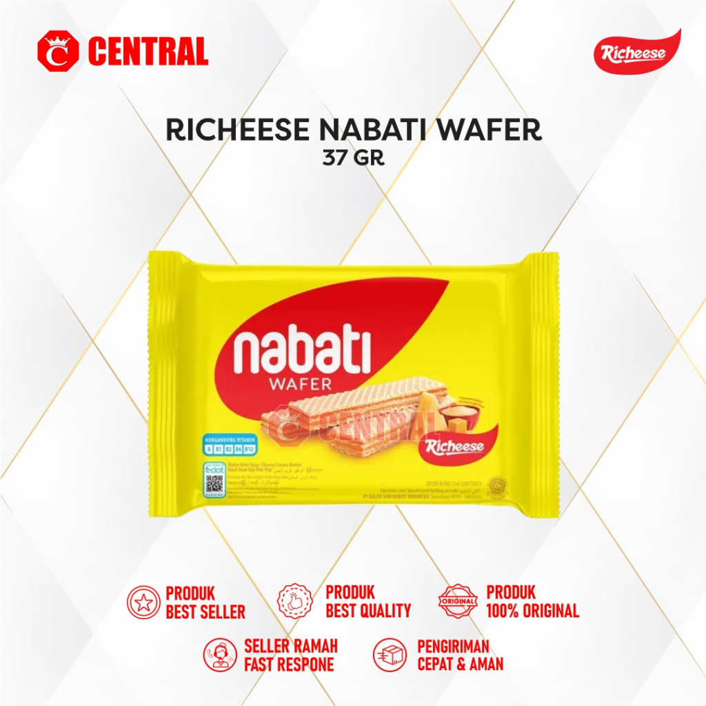 

NABATI WAFER KEJU 37GR