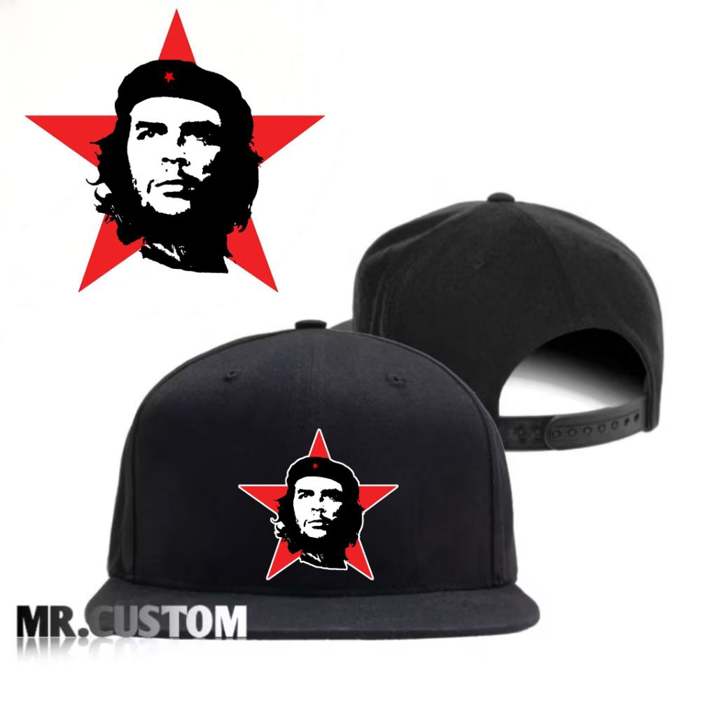 Topi Snapback Premium Che Guevara Star Logo/ Topi Snapback Trucker Casual Pria Wanita Dewasa