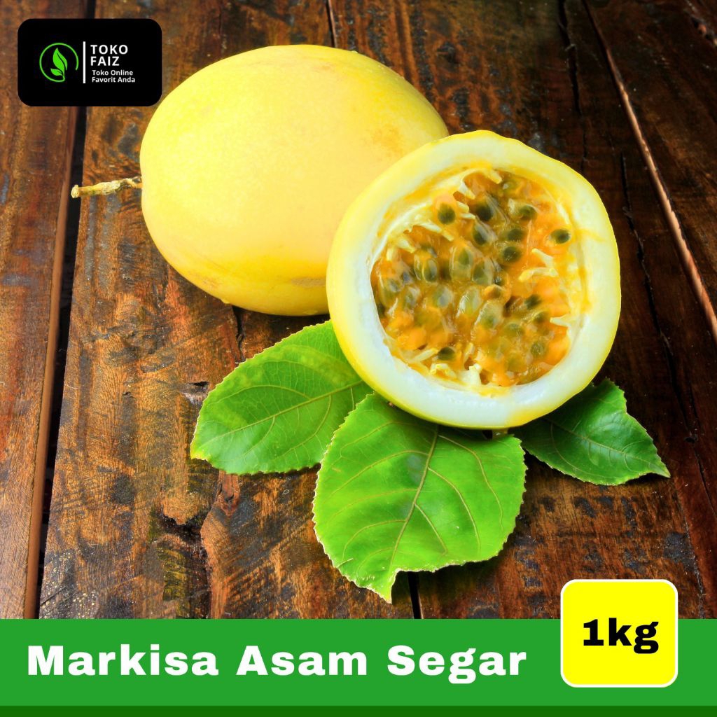 

Markisa Buah Asam Manis Segar (1kg)