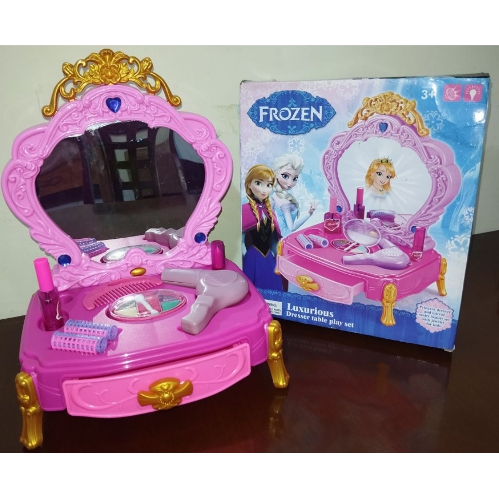 Mainan Anak "Meja Rias FROZEN" Preloved