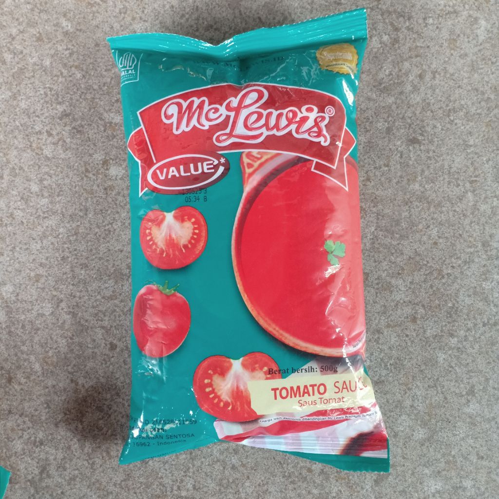 

Mc Lewis Saos Tomat 500 gram