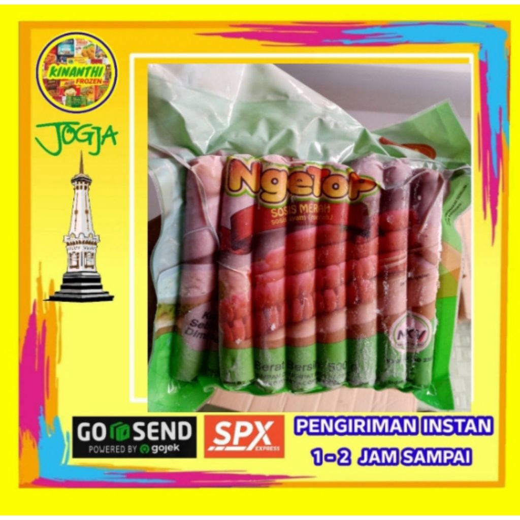 Sosis ngetop panjang 500gr
