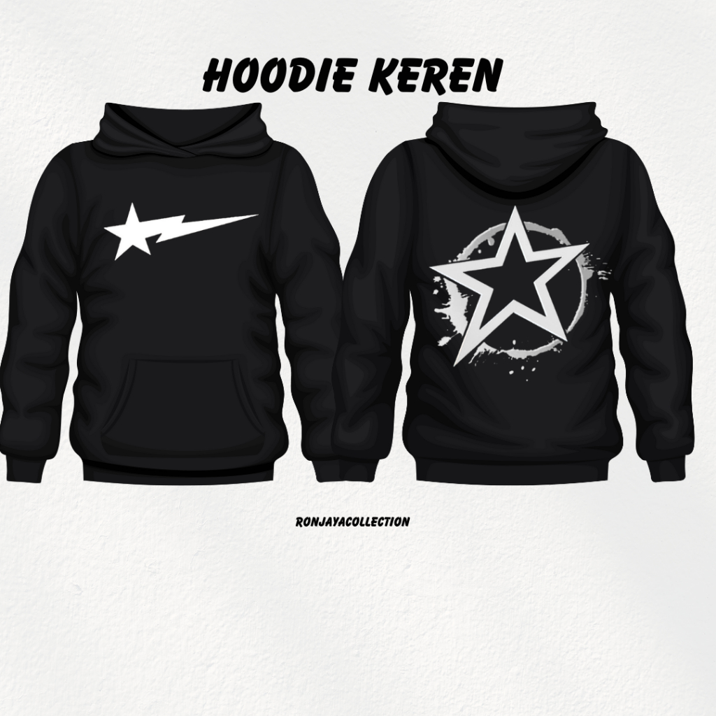 HOODIE/JACKET STARBOY KAIN FLEECE TEBAL ANTI BERBULU