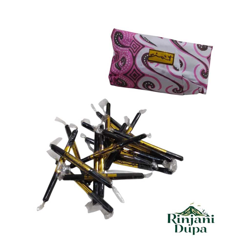 Lyra_Onlineshop25 Menyan Lidi Hitam Kemenyan Madat Turki Asli 100Pcs