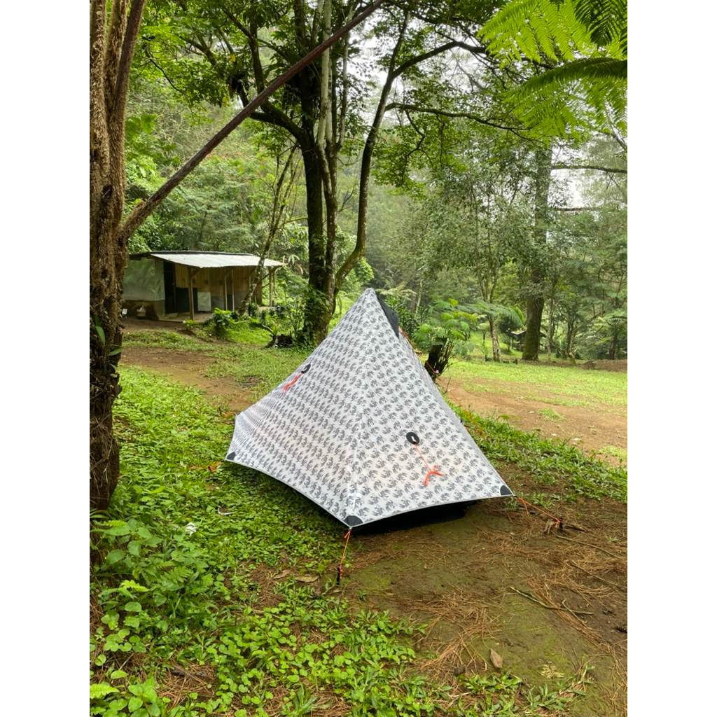 Tarp tent Agrey fishprint 30D