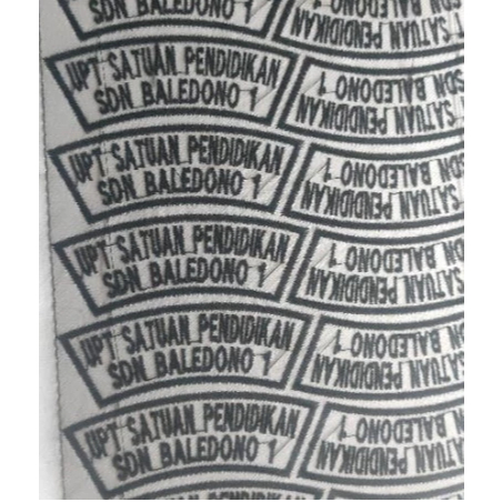 CUSTOM BADGE LOKASI | CUSTOM BADGE NAMA SEKOLAH