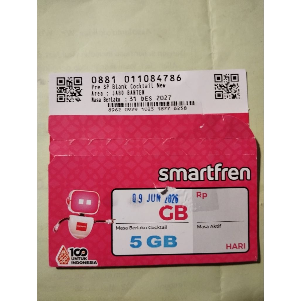 kartu perdana smartfren