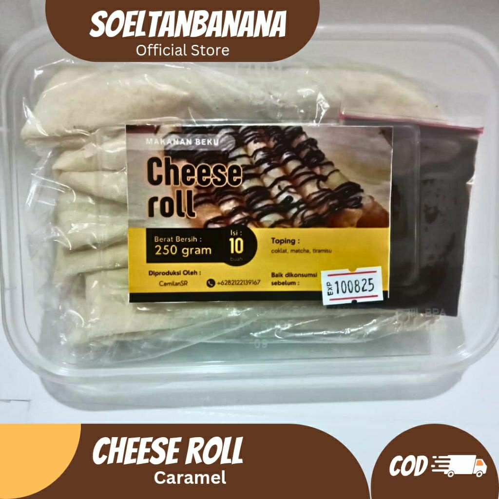 

Cheese Roll Caramel Frozen