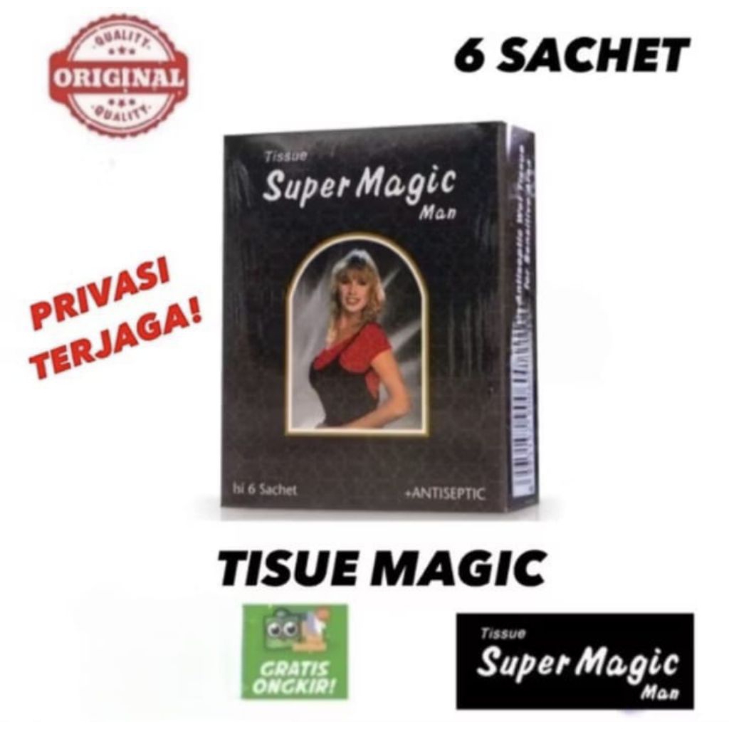 New Hope Life - Tisu Desinfektan Super Magic Man - Tisu Antiseptik - Tissue.Super Magic Man - Tisu T