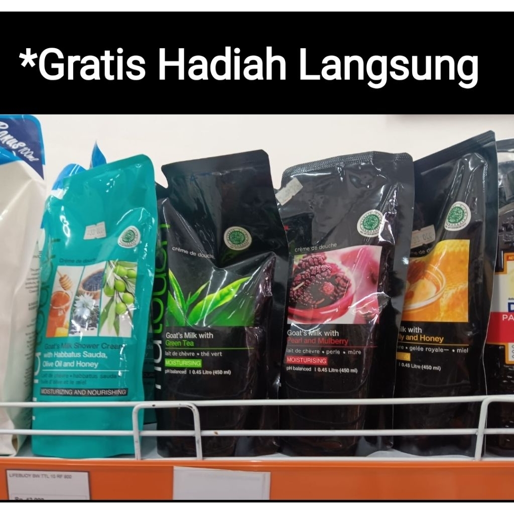 MUTOUCH SHOWER CREAM GOAT MILK SABUN MANDI