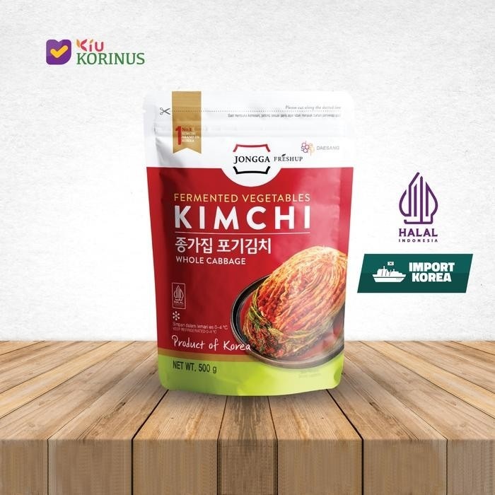 

[oddsolshop] pekanbaru/Jongga Kimchi 500 gr / Whole Cabbage / Fermented Vegetables